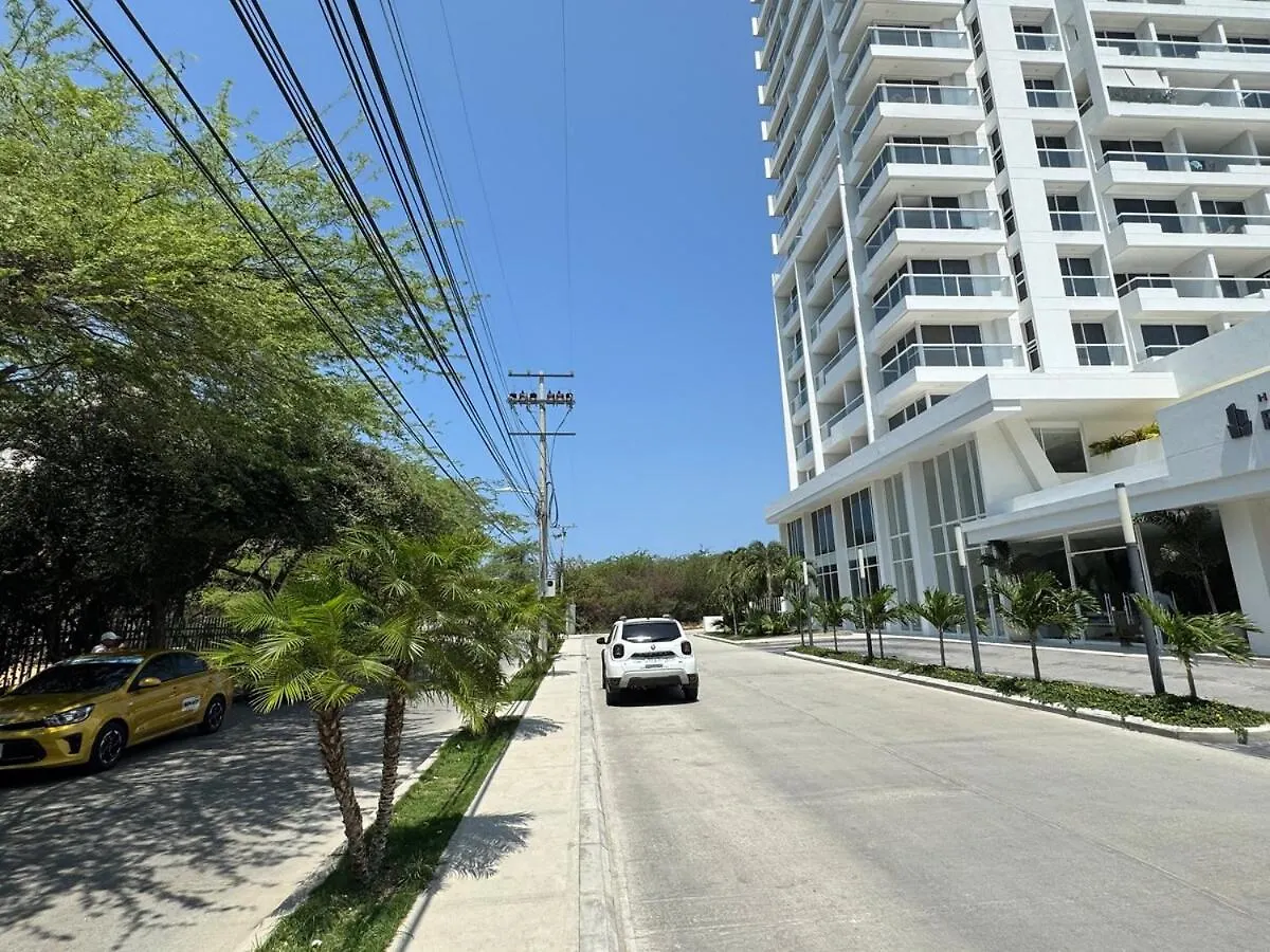Apartment Suite Con Lujoso Jacuzzi, Piso 14 Y Vista Al Mar Santa Marta