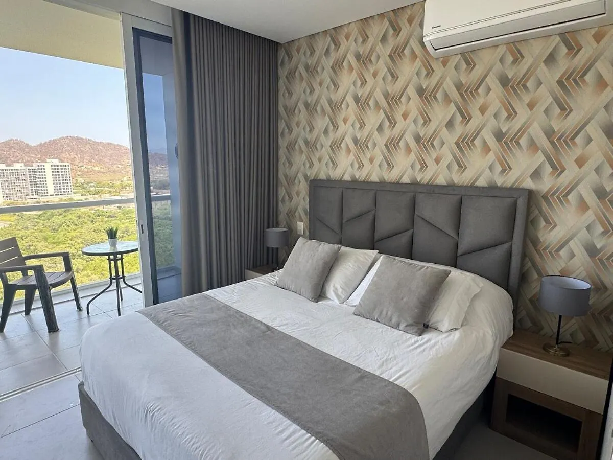 Apartment Suite Con Lujoso Jacuzzi, Piso 14 Y Vista Al Mar Santa Marta  Colombia