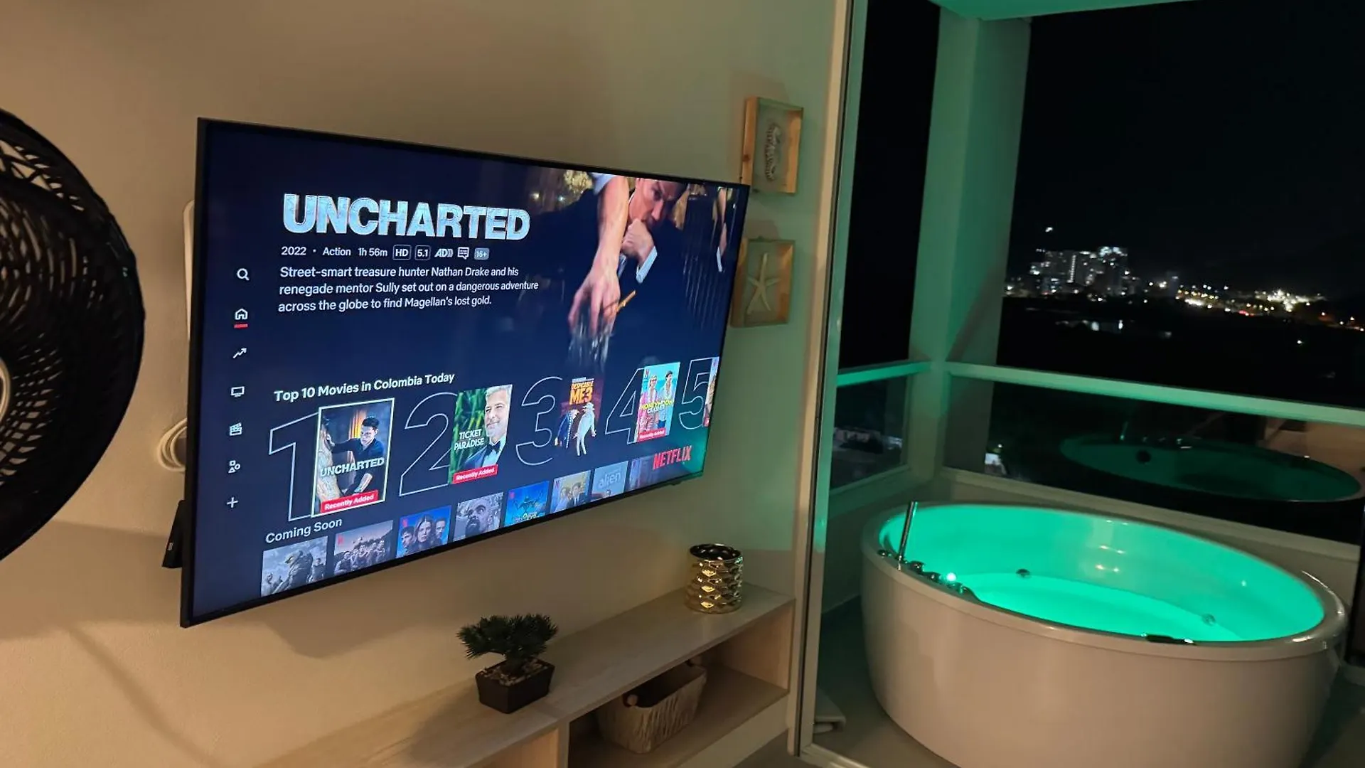 Suite Con Lujoso Jacuzzi, Piso 14 Y Vista Al Mar Santa Marta  Colombia